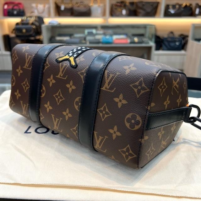 SOLD - LV Monogram City Keepall 'Zoom With Friends'_Louis