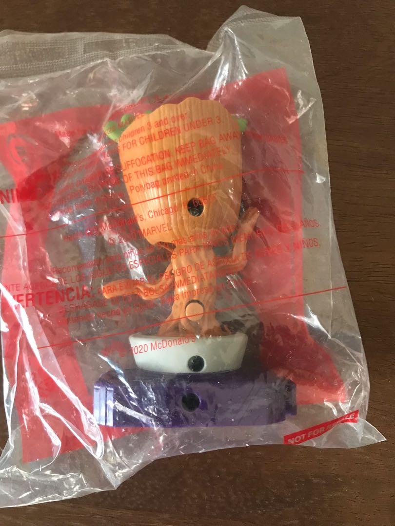 Marvel Groot Happy Meal US McDonalds, Hobbies & Toys, Toys & Games on