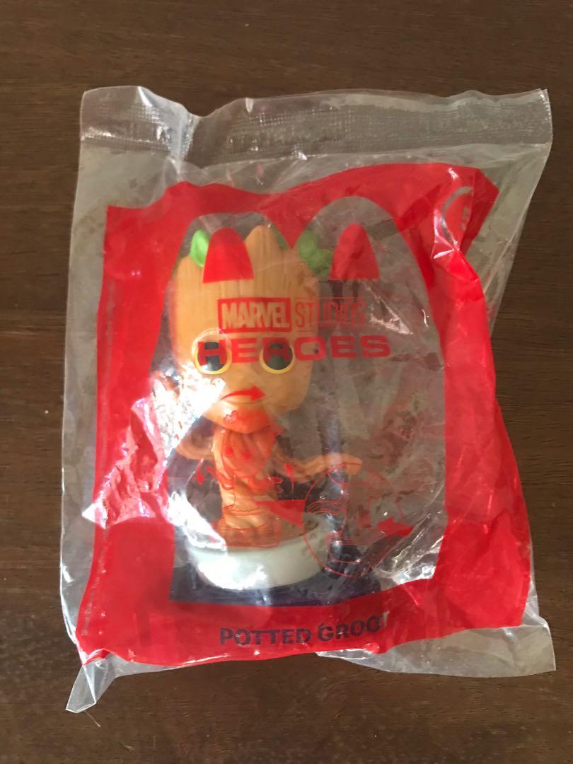 Marvel Groot Happy Meal US McDonalds, Hobbies & Toys, Toys & Games on