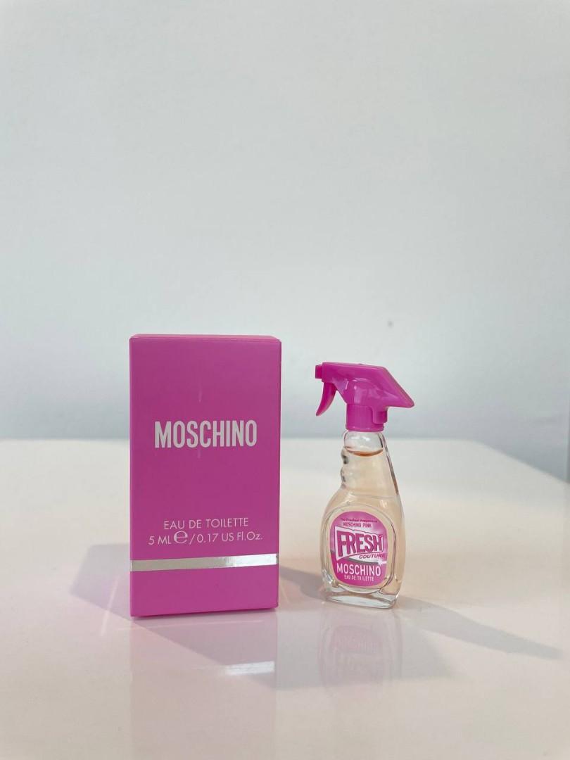 Moschino Pink Fresh Couture Edt for women 5ml, Beauty & Personal Care,  Fragrance & Deodorants on Carousell