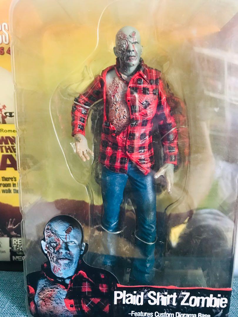  NECA Cult Classics Series 4 Action Figure Plaid Zombie From  Dawn of the Dead : Toys & Games
