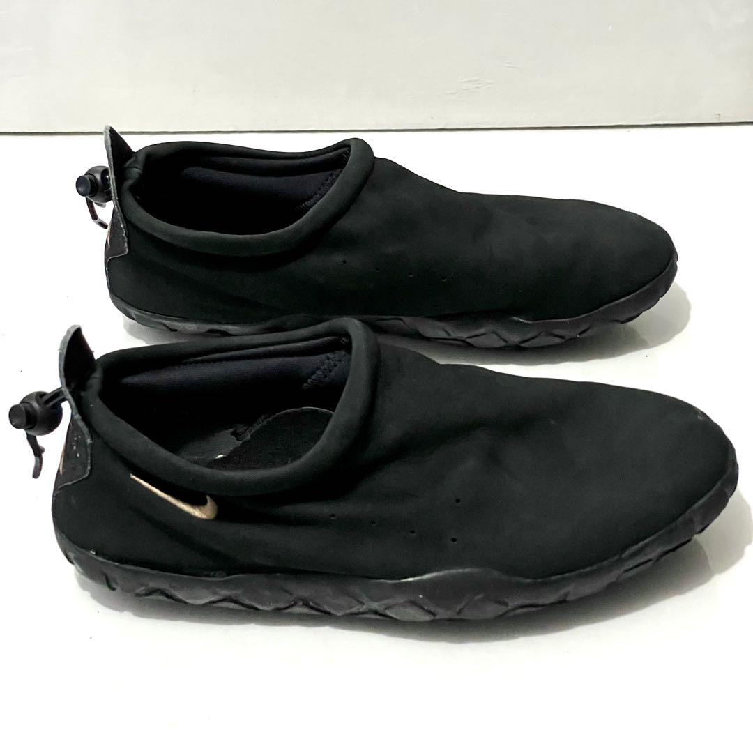 Nike Air Moc 全黑波鞋EU42.5 US9 UK8 JP27, 男裝, 鞋, 波鞋