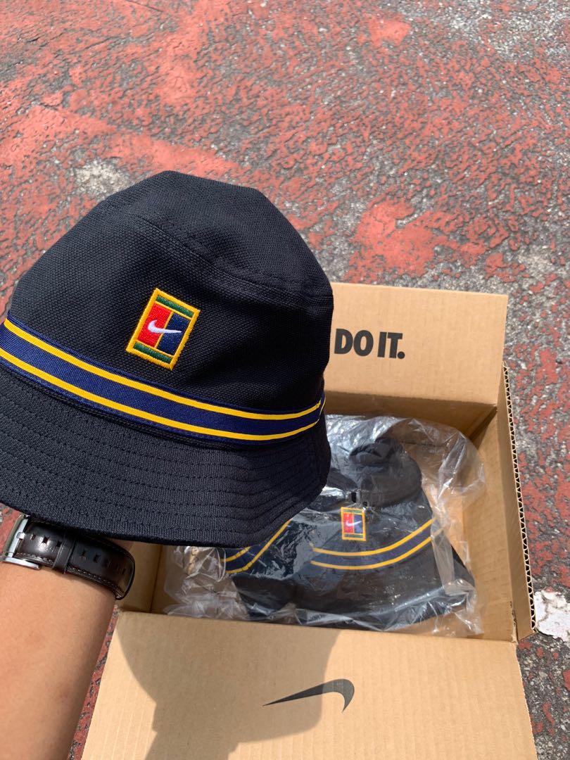 nike court heritage tennis bucket hat