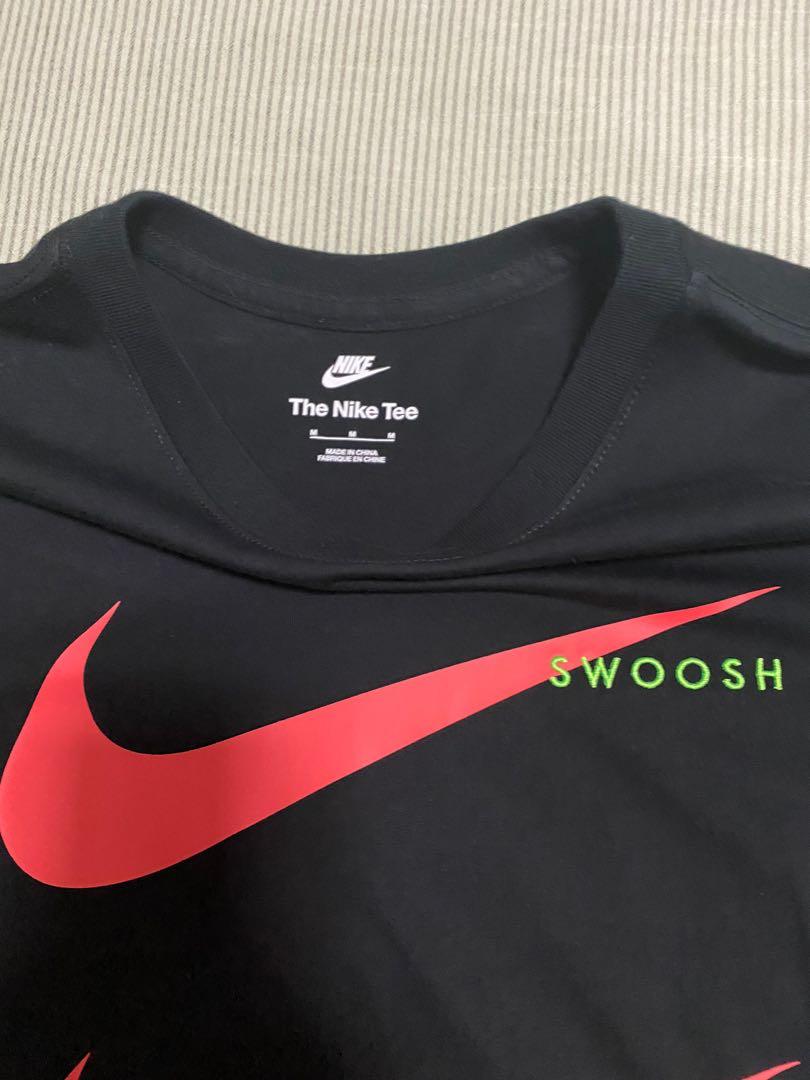 double swoosh t shirt