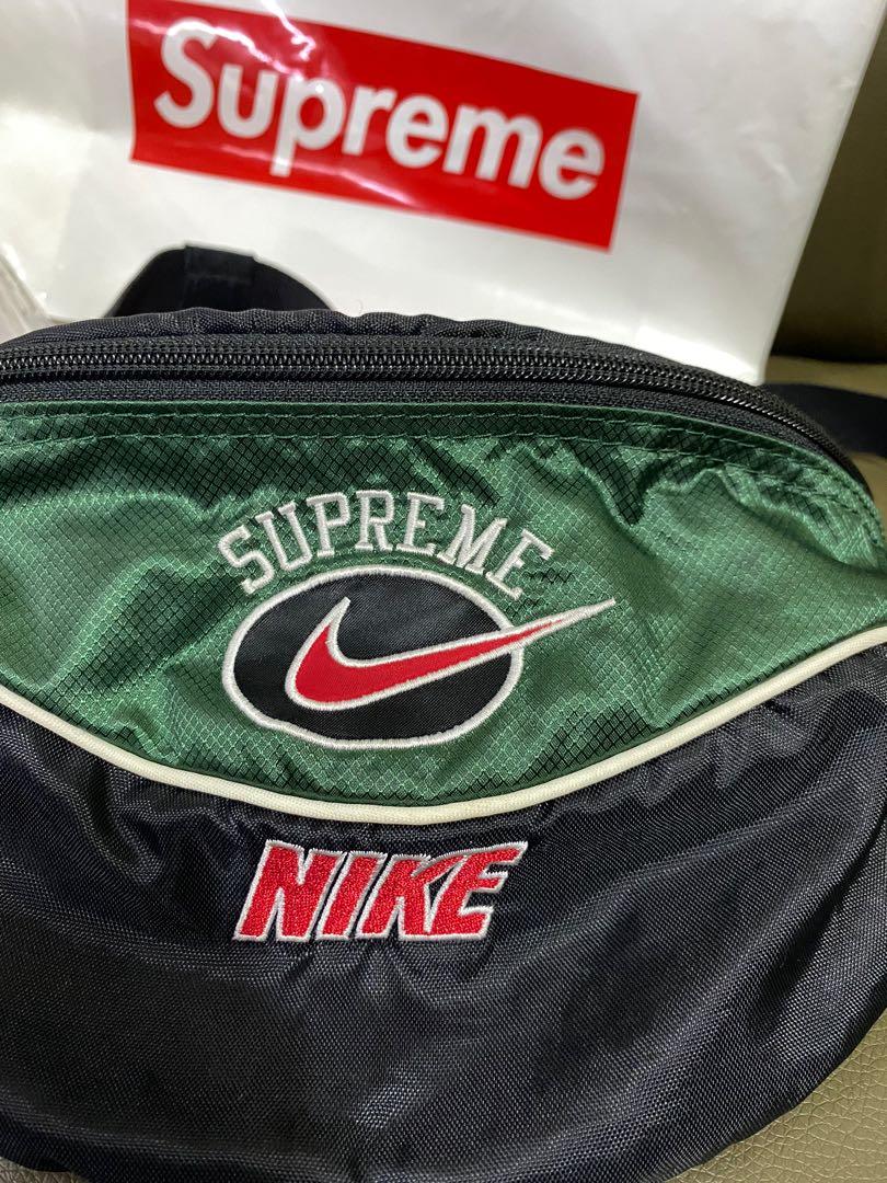 Supreme nike shoulder bag green outlet