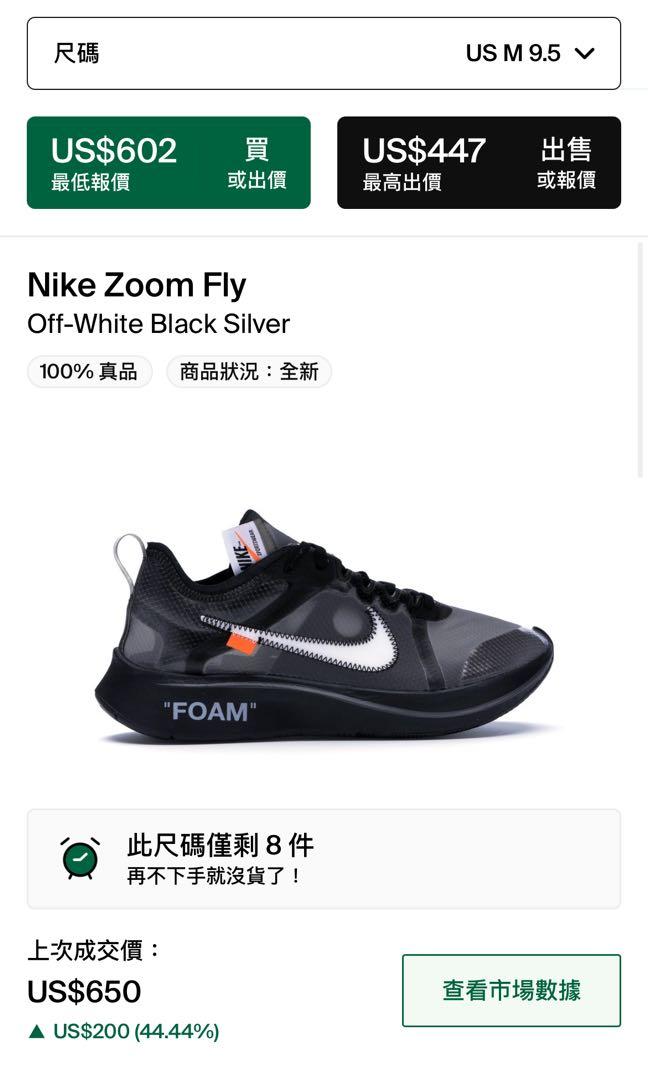 Off white the ten Nike zoom fly