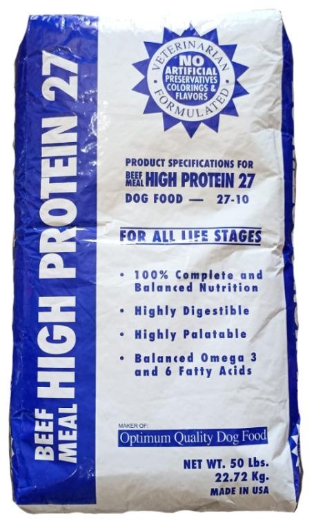 Optima deals dog food