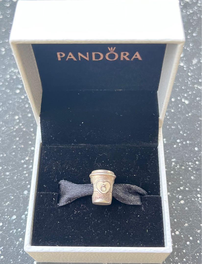 Original Pandora Coffee Cup Charm Women s Fashion Jewelry