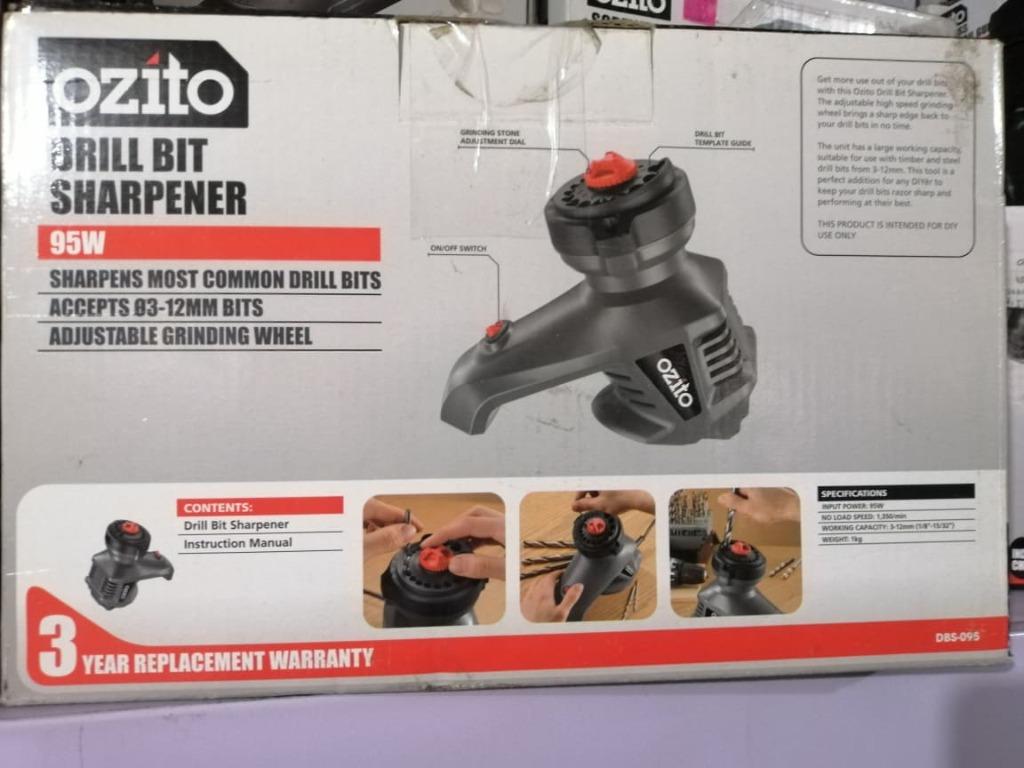 Ozito drill shop sharpener review