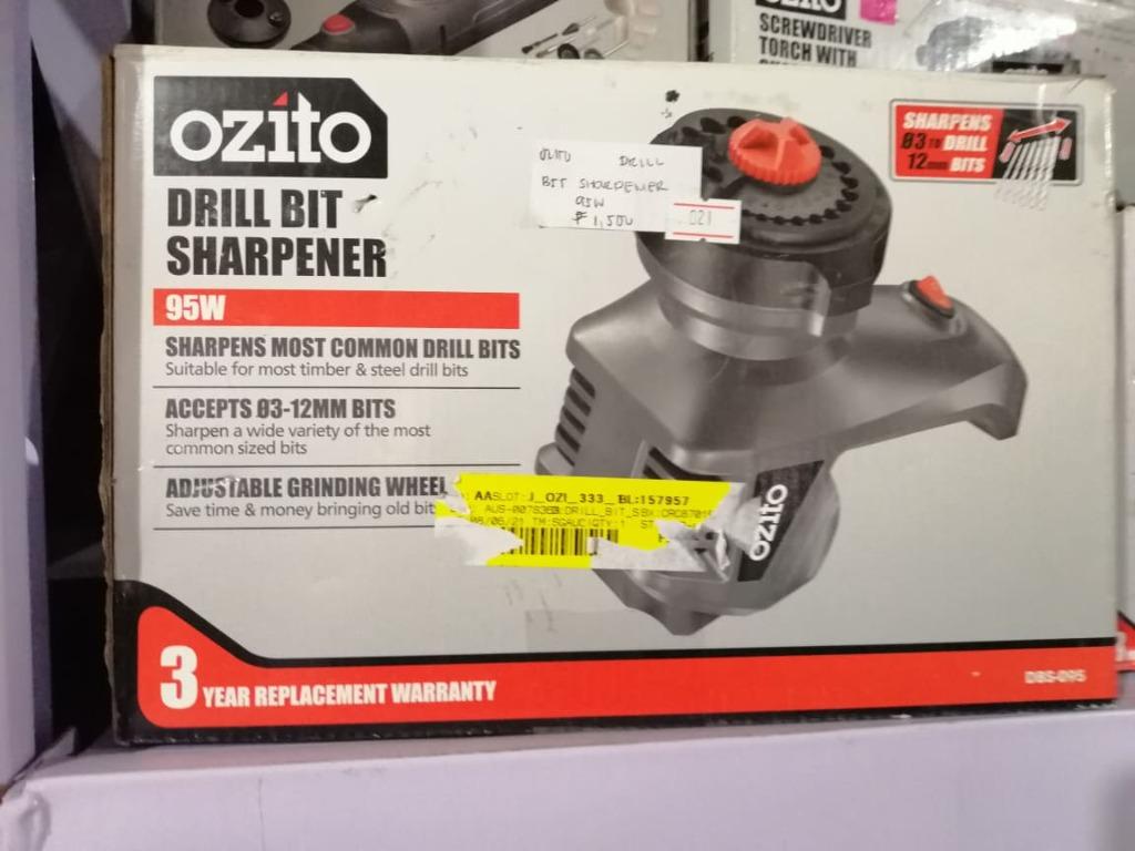 Ozito drill sharpener review online