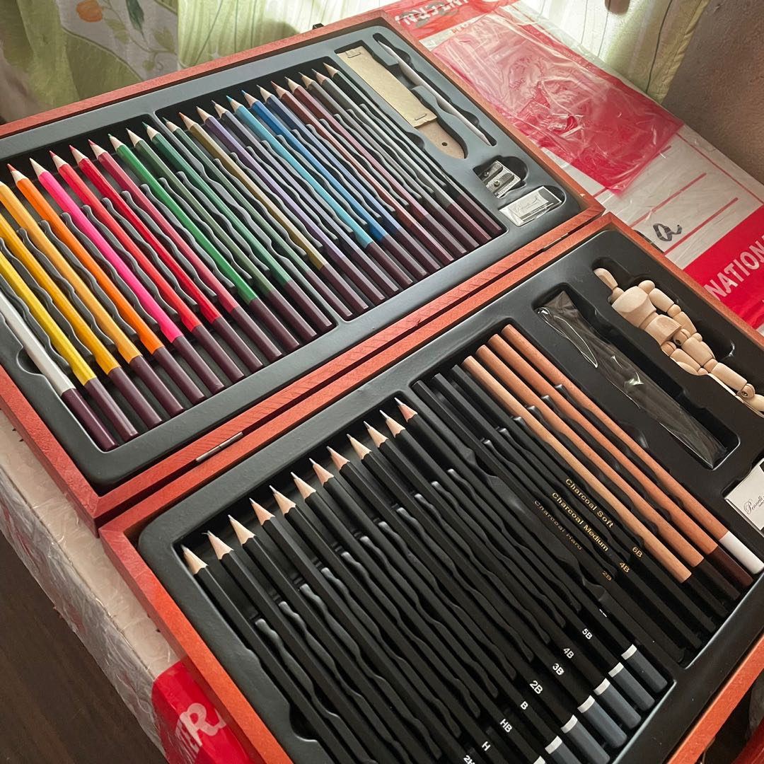 Pennelli Sketch Art Set (54piece), Hobbies & Toys, Stationary & Craft