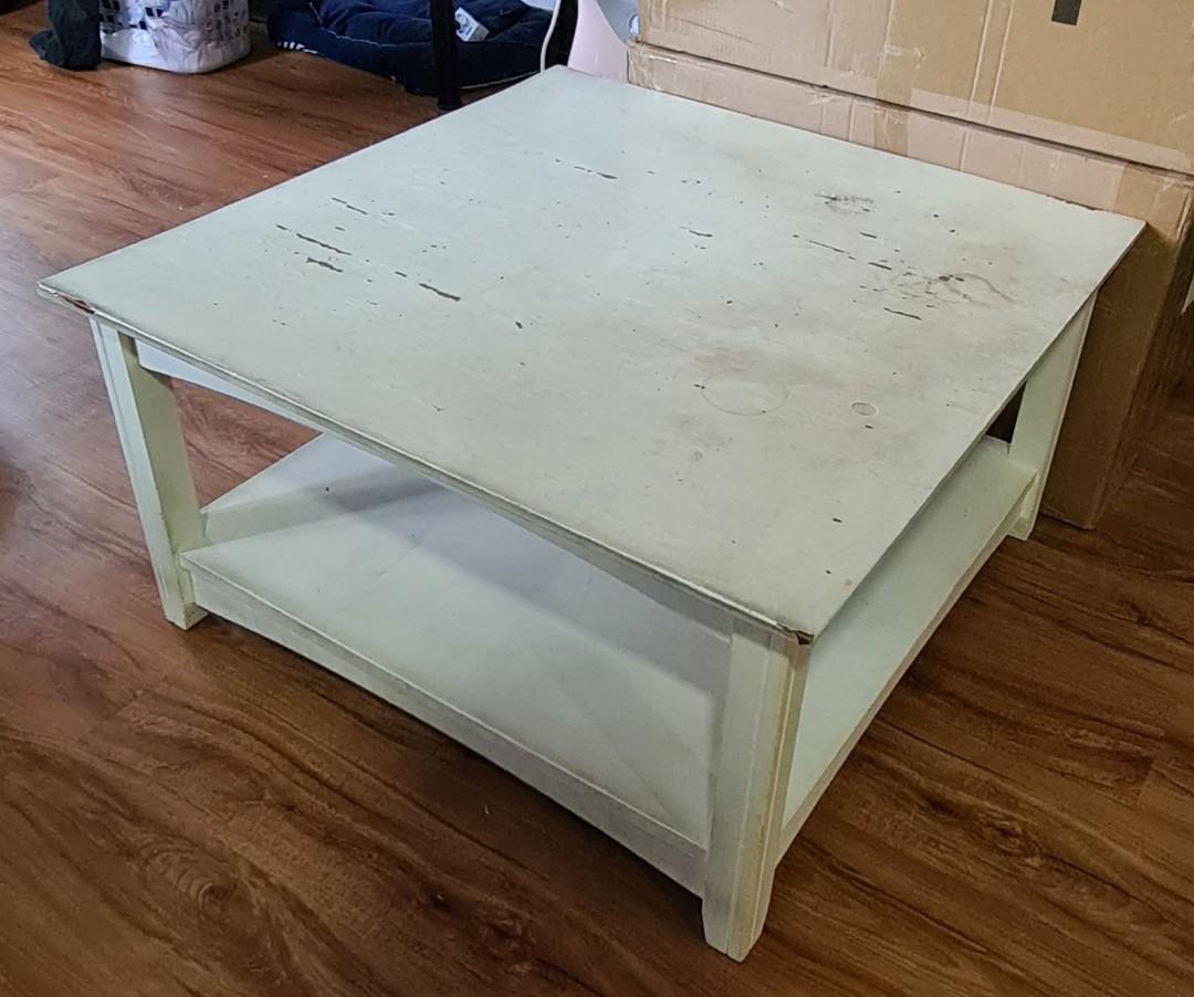 Picket & Rail solid wood Coffee Table, Furniture & Home Living