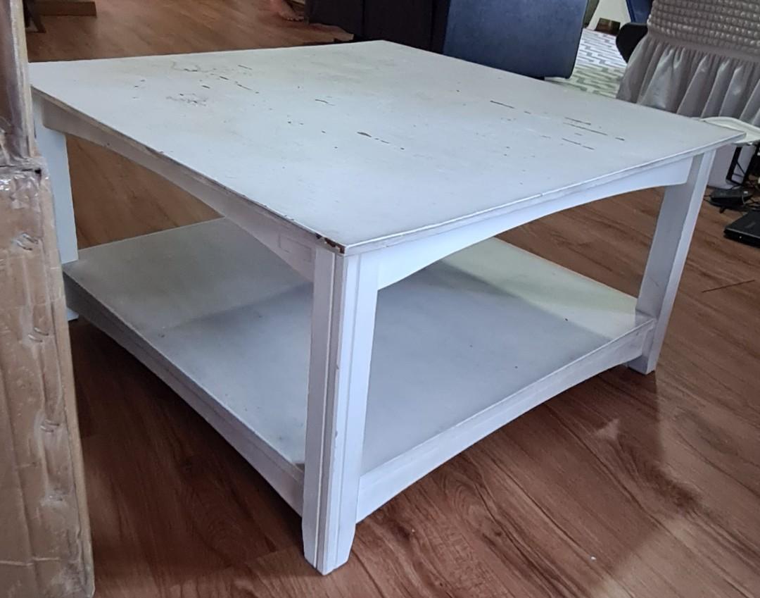 Picket & Rail solid wood Coffee Table, Furniture & Home Living