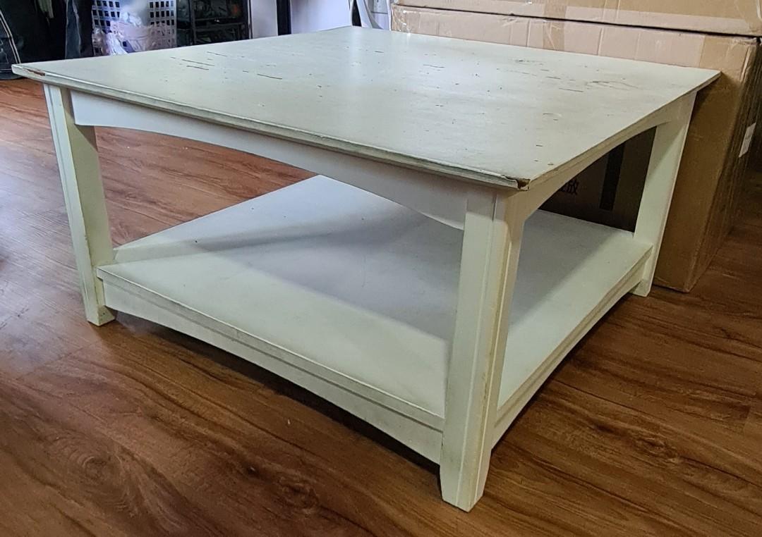 Picket & Rail solid wood Coffee Table, Furniture & Home Living