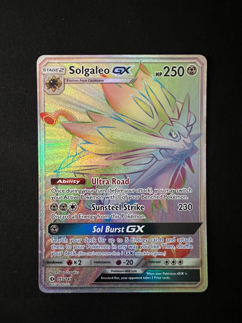 Solgaleo Gx - 040/060 SM1 - RR - MINT - Pokémon TCG Japanese