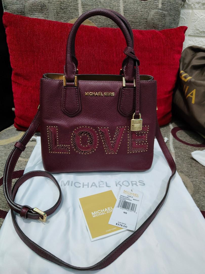 Michael kors adele new arrivals merlot