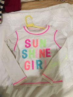 Rash guard swimsuit