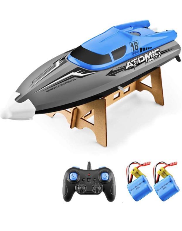RC Boats for Kids Adult 30KM/H Water Cooling System High Speed Radio ...