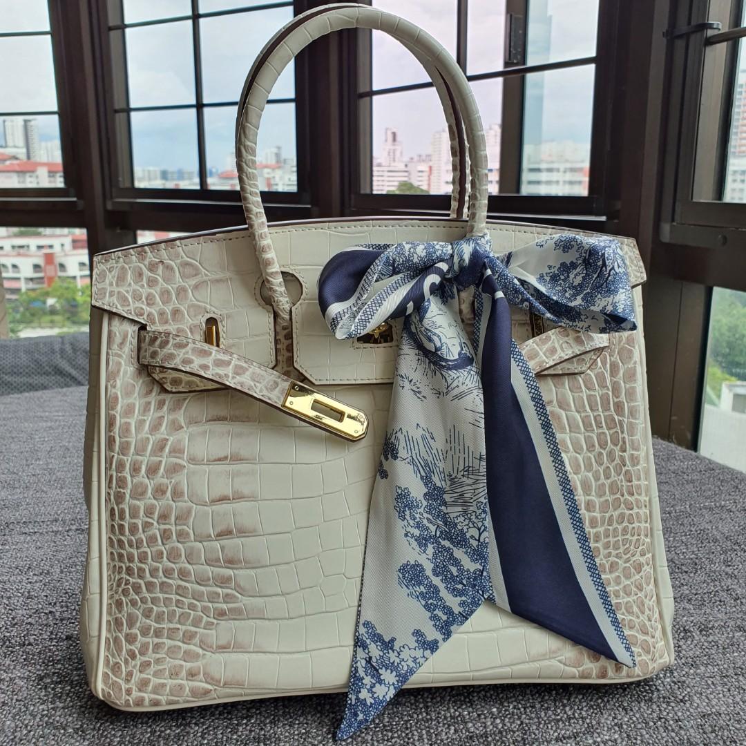 Birkin scarf 2025 handle