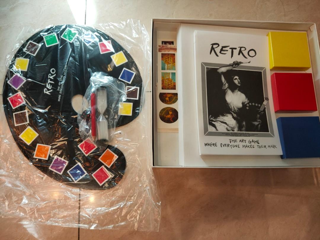 Retro London art gallery Board Game, Hobbies & Toys, Toys