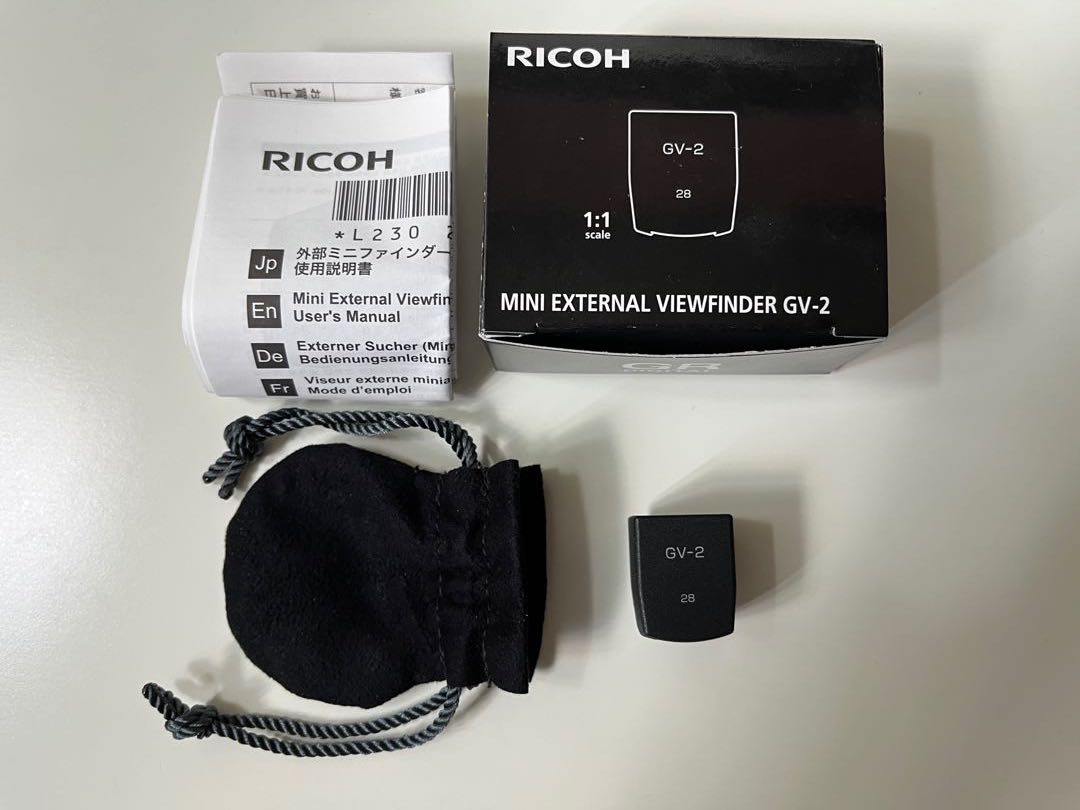 Ricoh GV-2 Viewfinder (28mm) GR III, Photography, Photography ...