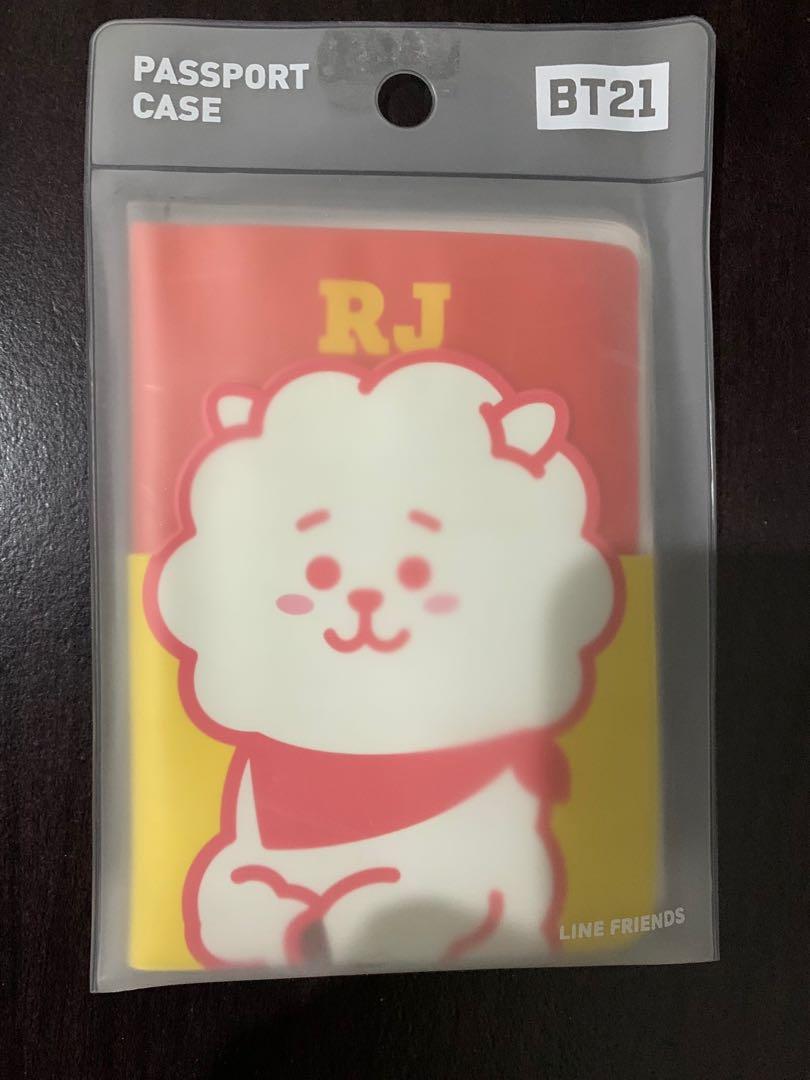 BT21 RJ Passport Holder, Hobbies & Toys, Memorabilia & Collectibles