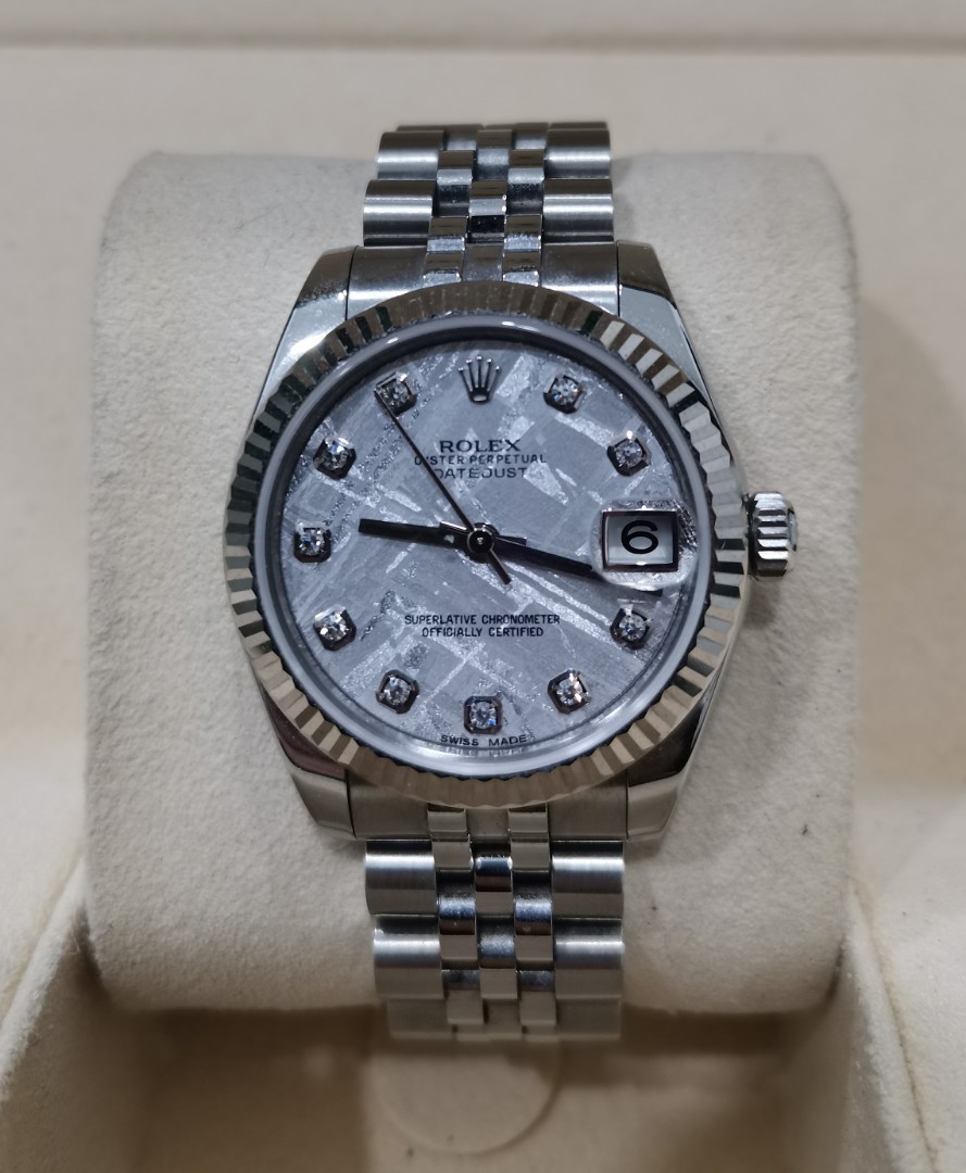 Rolex datejust hot sale 31 meteorite