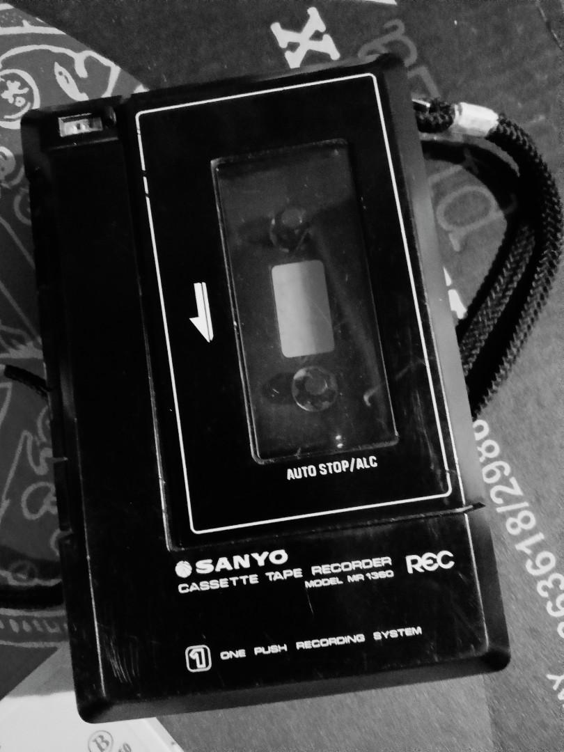 Sanyo Cassette Player Recorder (Category: Portable Music Players) located in Antipolo. Submitted by carnagevisors1990 (Listing ID 1129078981, Image 3). Description: Vintage Sanyo Cassette Player Recorder, As Is Condition. speaker meron sound. earphones jack gana. nagplay pero bumabagal minsan.ff rew humihinto. possible belt replacement. not sure but yun lang issue. Good for collection, display, restoration, parts. Location,Antipolo..