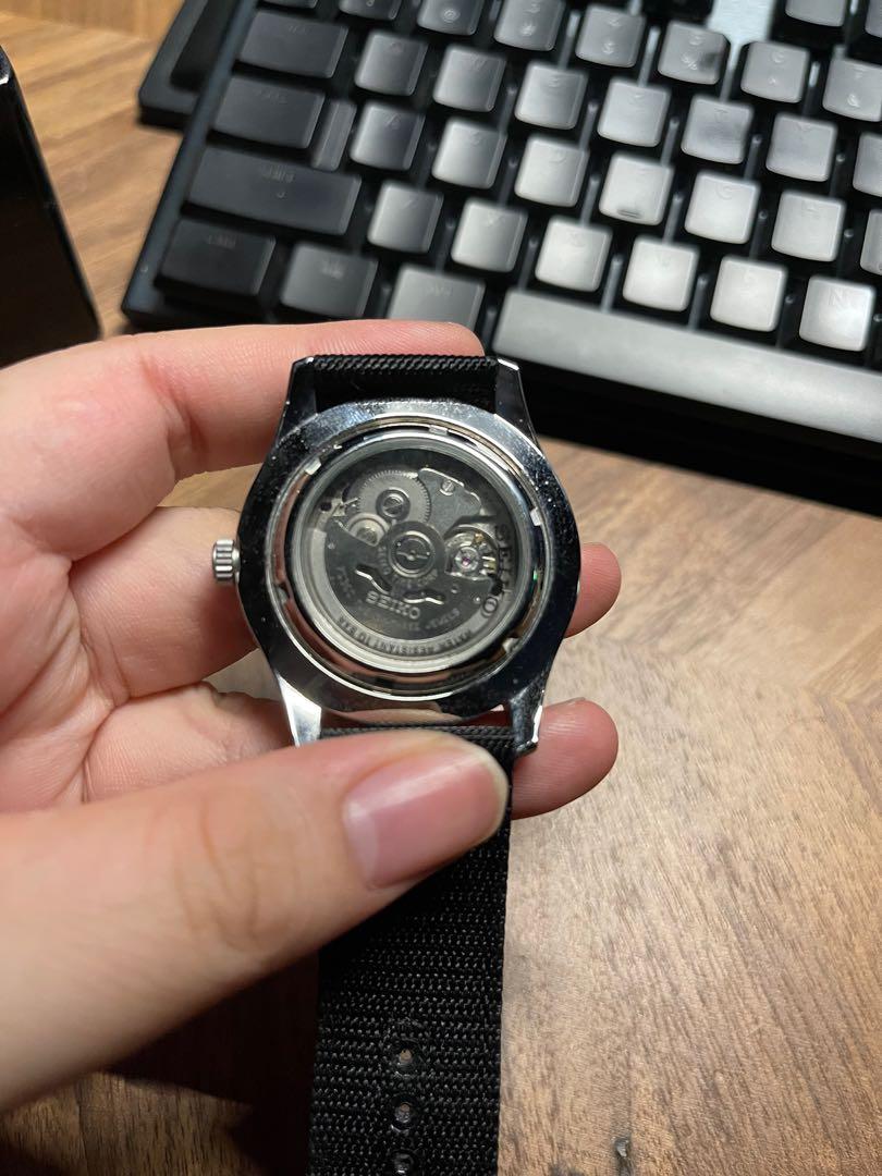 Seiko best sale snzg black