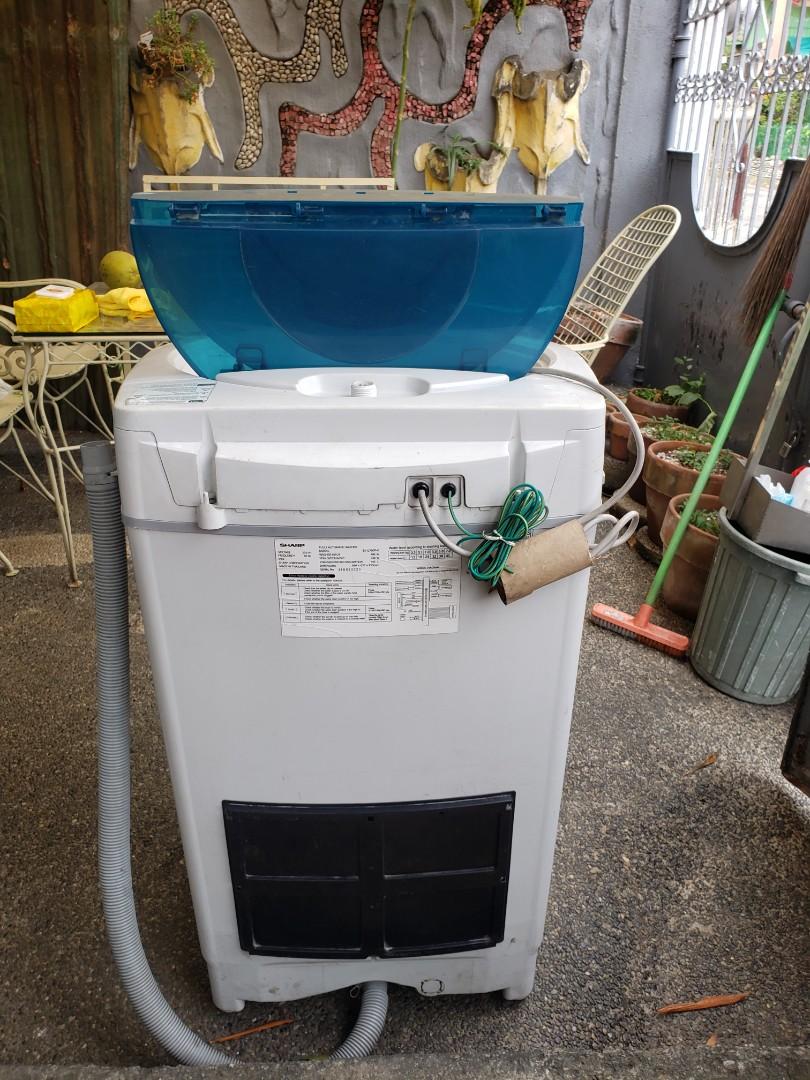 Sharp Automatic Washing Machine 7kg (Japan brand), TV & Home Appliances