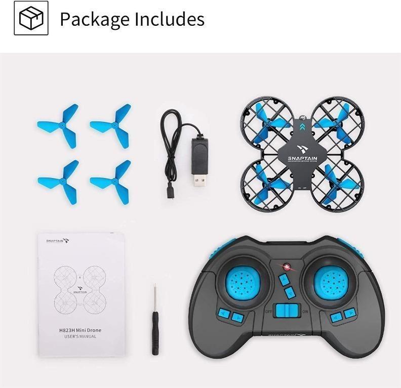 SNAPTAIN H823H Mini Drone for Kids RC Nano Quadcopter w Altitude