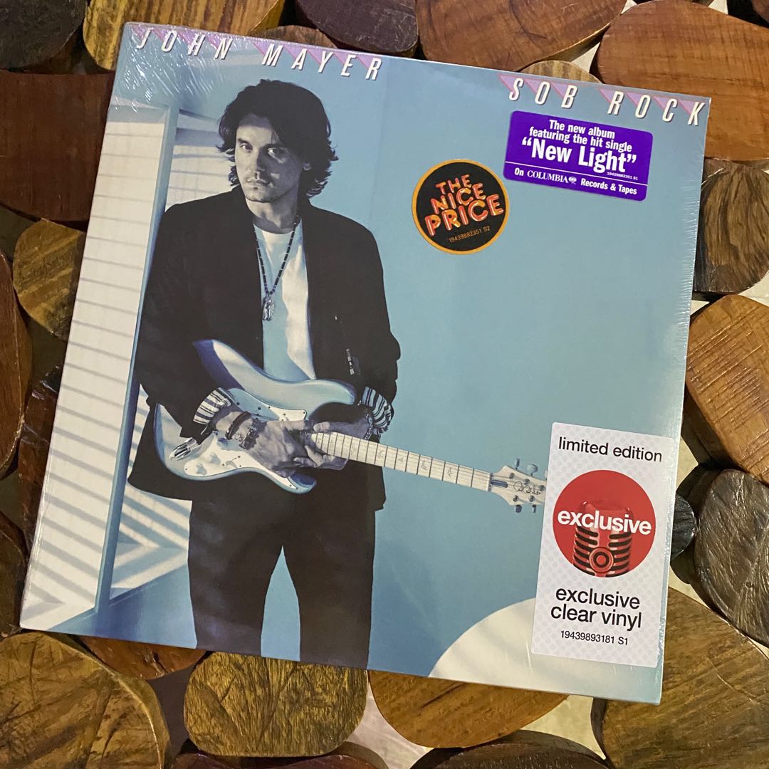 Sob Rock by John Mayer (Target Exclusive Clear vinyl), Hobbies