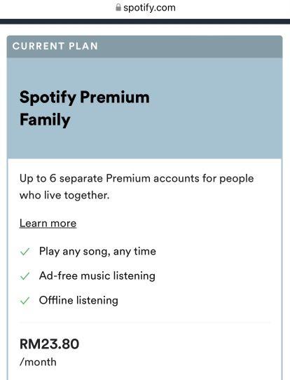 Spotify Premium Family Plan, Tickets & Vouchers, Store Credits On Carousell