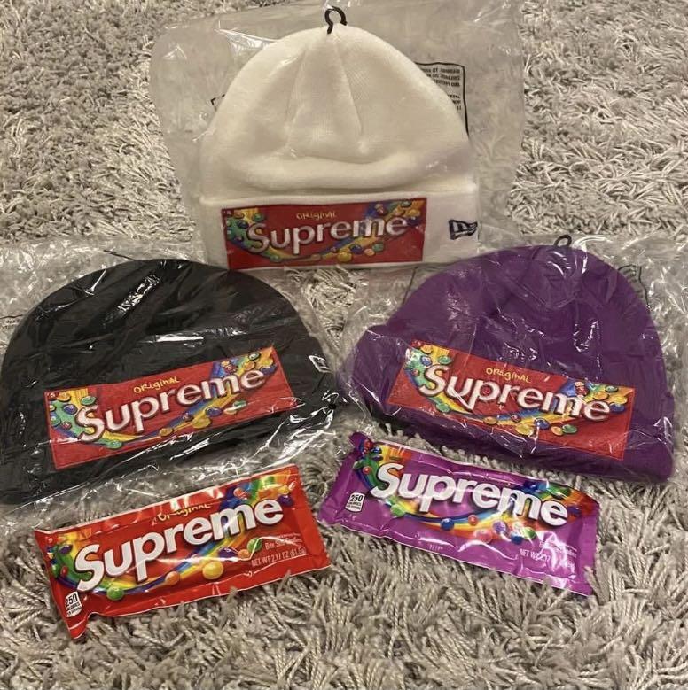 日本直送 Supreme x Skittles コラボジャケット TWICEミナ着用