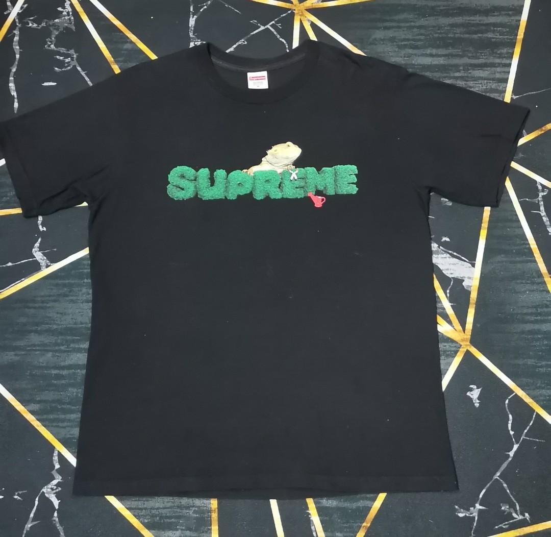 SUPREME LIZARD TEE, Men's Fashion, Tops 