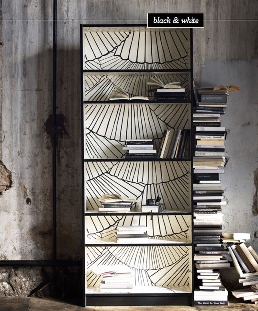 Tall Bookcase Ikea Billy limited edition x 2, Furniture & Home Living