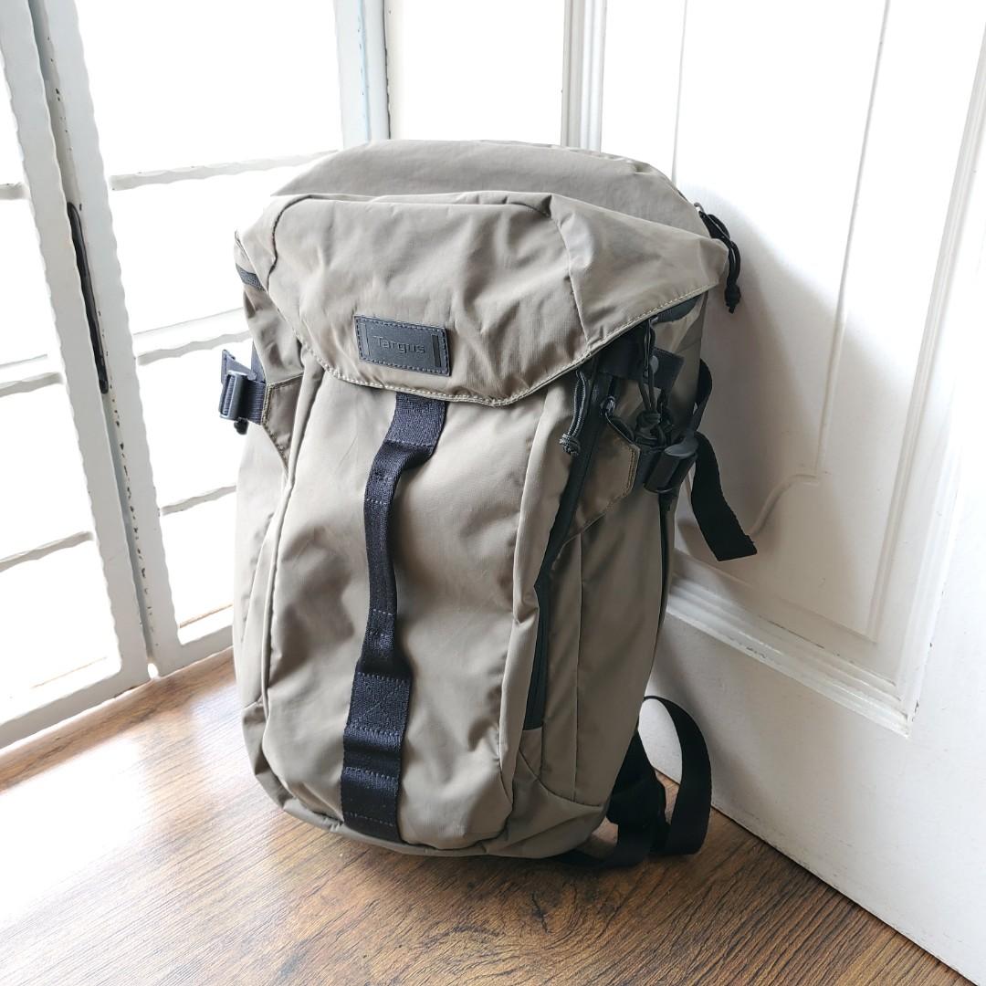 Targus SolLite 15.6" Laptop Backpack Olive Green (21.5L), Men's