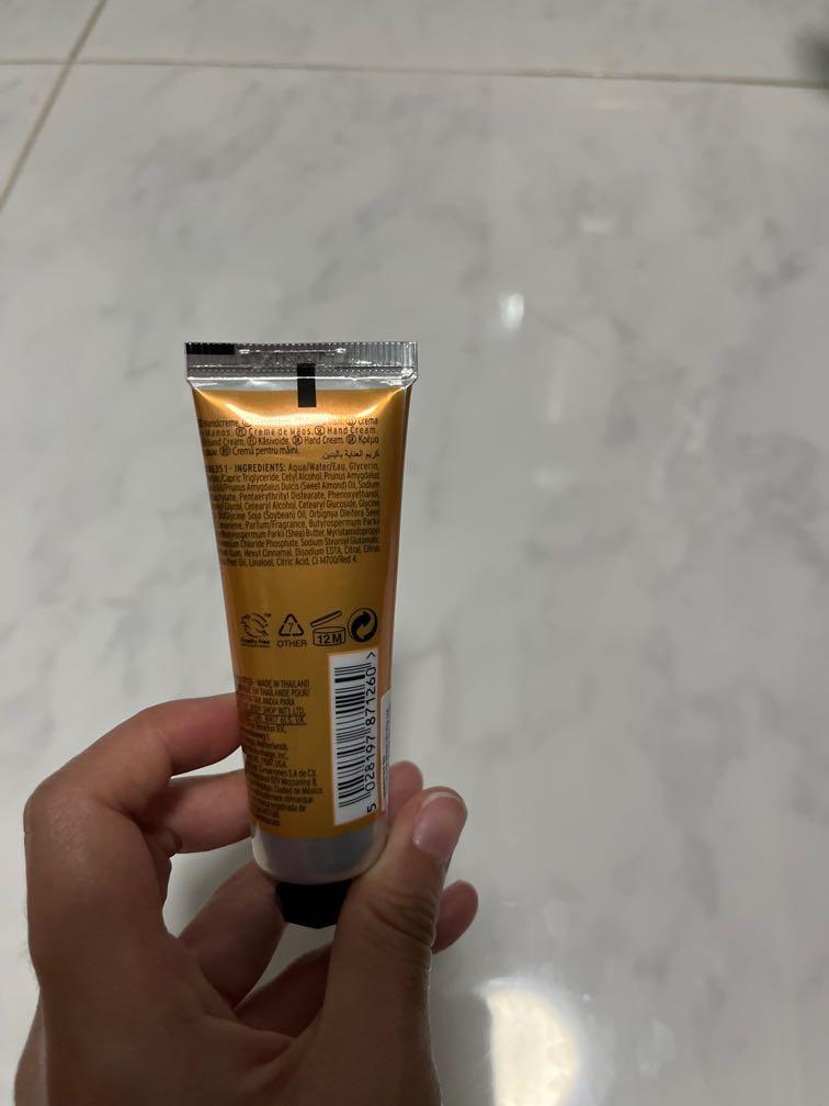 The body shop Satsuma Hand cream 30ml, Beauty & Personal Care, Bath