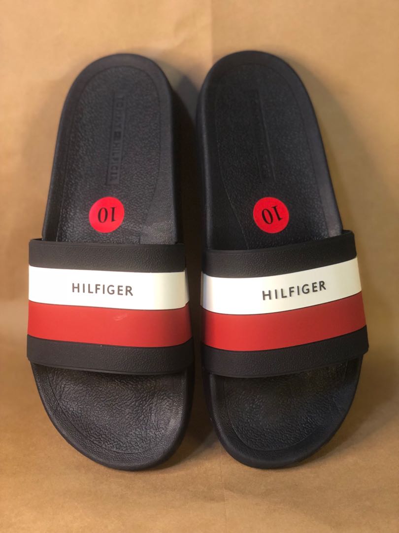Tommy Hilfiger Slides, Men's Fashion, Footwear, Slippers & Slides on ...