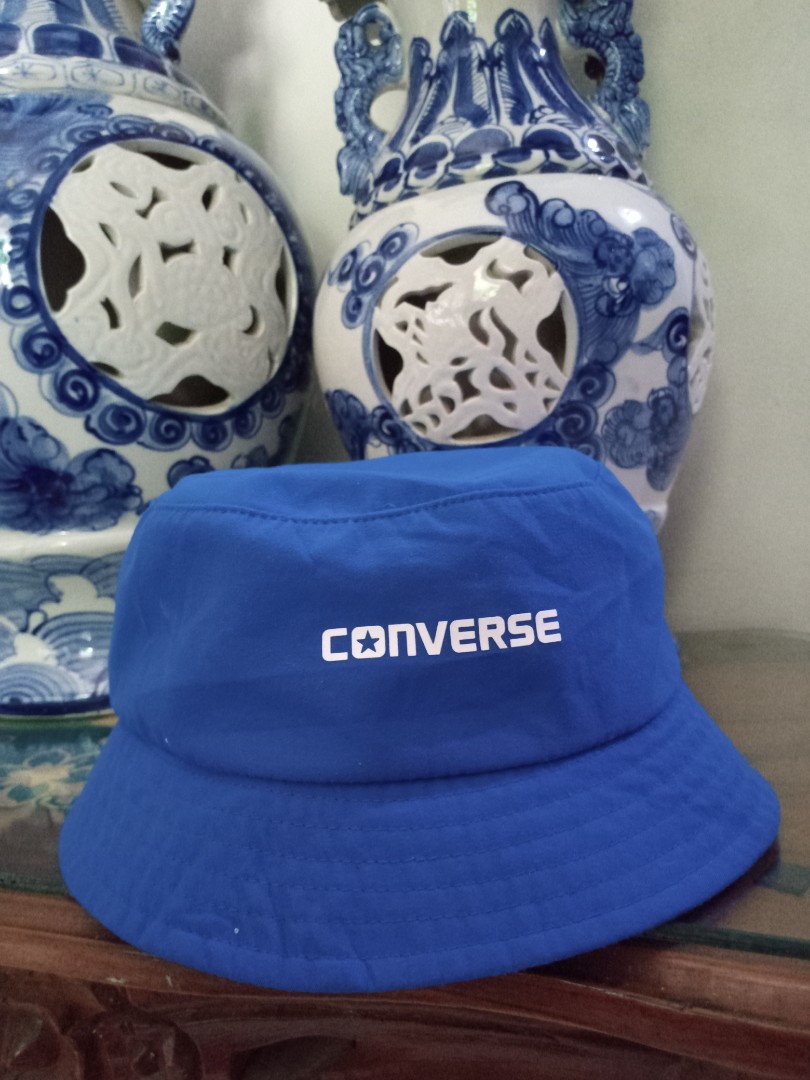 Topi bucket Converse original, Fesyen 
