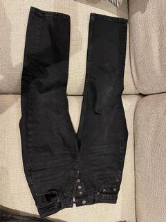 Topshop Black “Editor” Jeans size 26