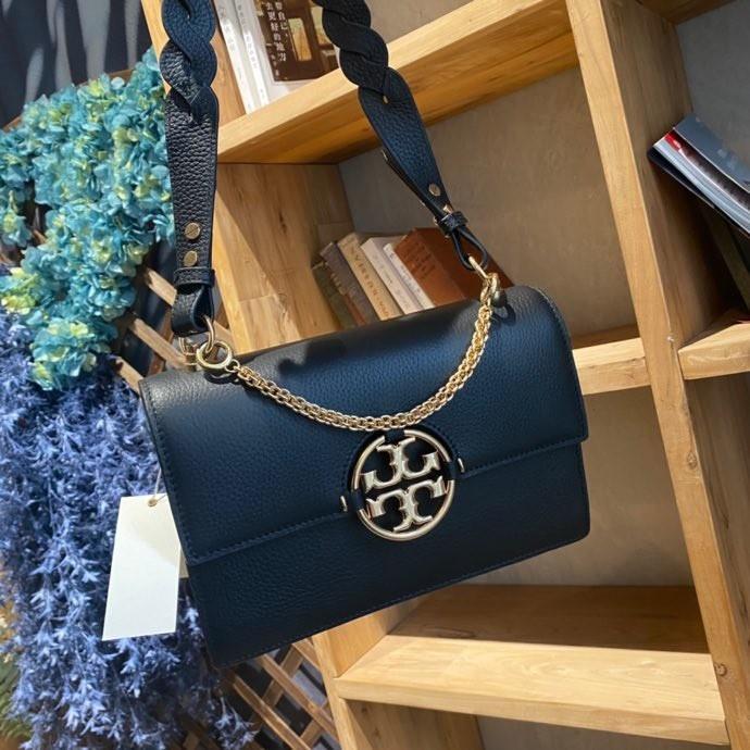 Tory Burch Miller Leather Shoulder Bag black, Women's Fashion, Bags &  Wallets, Shoulder Bags on Carousell