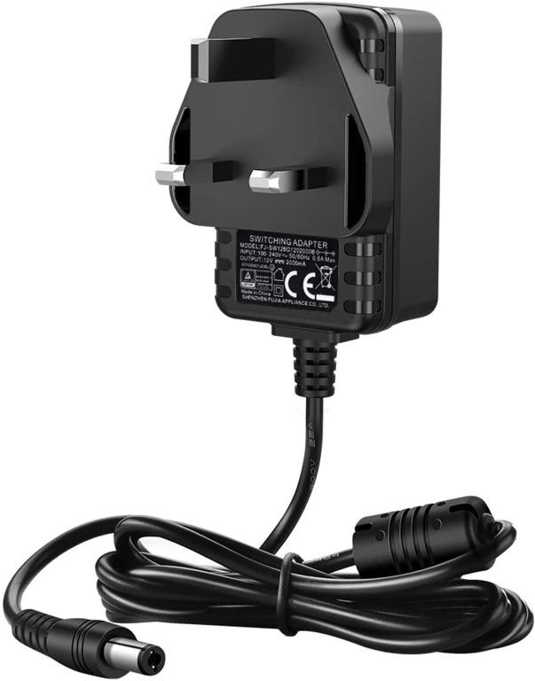 UK 12V 1A DC Power Supply Adapter Transformer For LED STRIP LIGHT CCTV Camera 