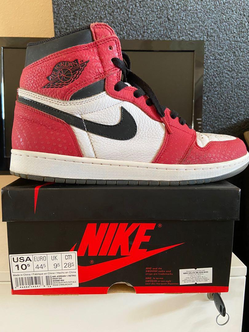 Air jordan 1 origin story for sale new arrivals