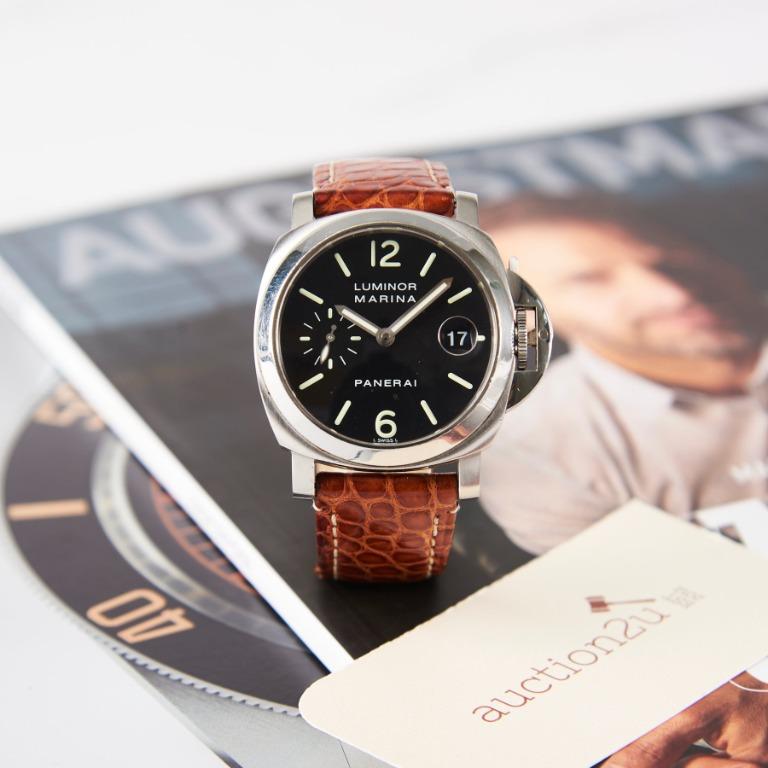 Pre owned Panerai Luminor Marina Acciaio PAM00048 Luxury