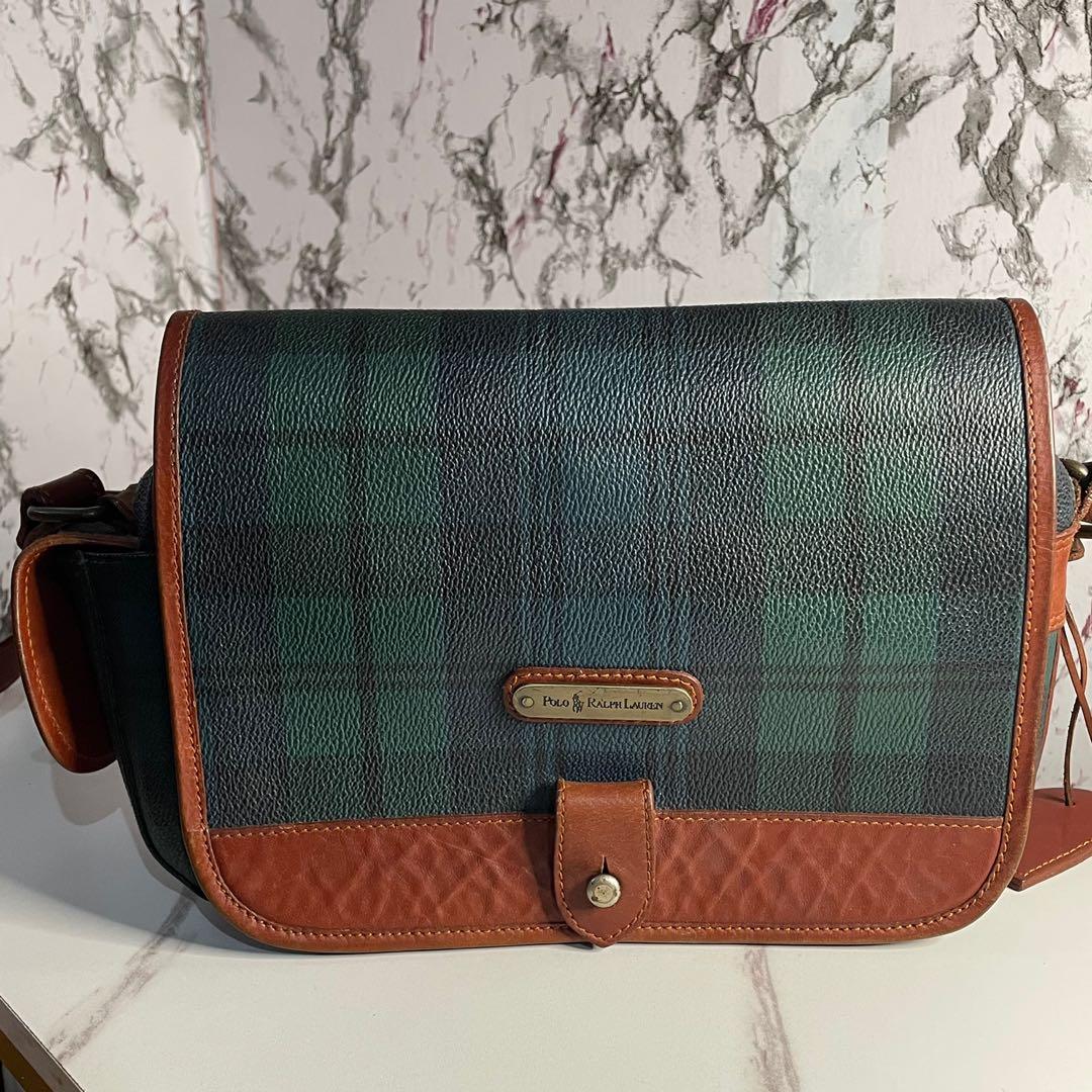 Vintage Ralph Lauren Messenger Bag, Men's Fashion, Bags, Sling Bags on
