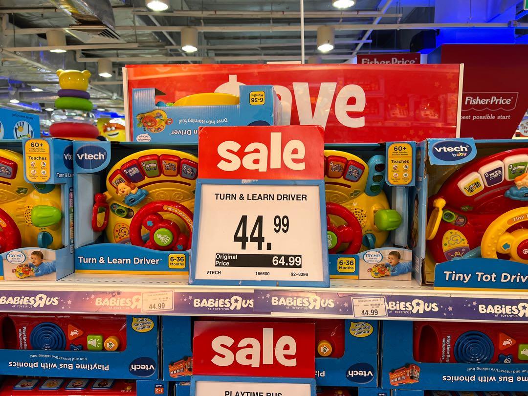 Vtech turn and learn driver toys clearance r us