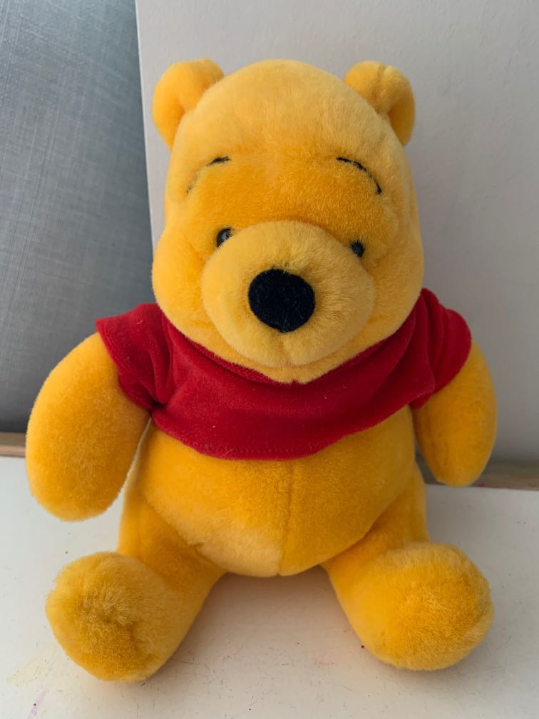 large pooh bear stuffed animal