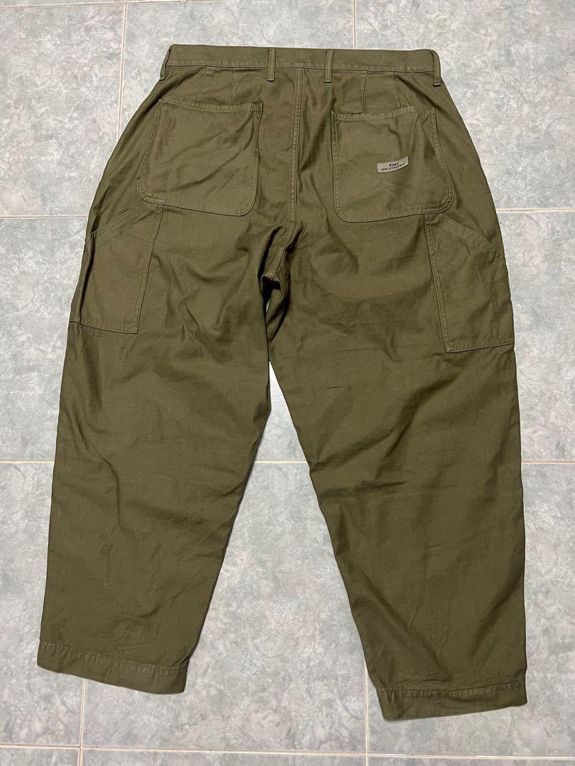 WTAPS PANTS ARMSTRONG/ TROUSERS / COTTON. SATIN, 男裝, 褲