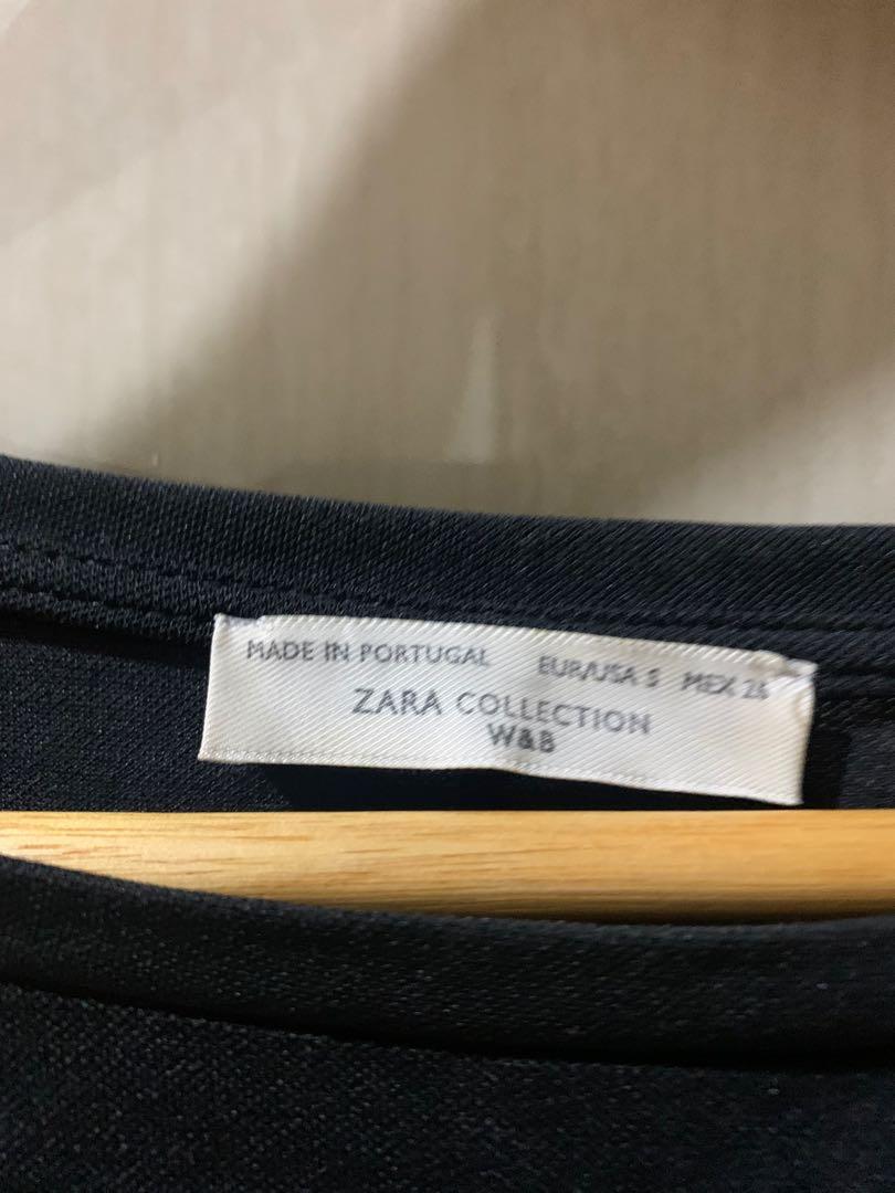 Zara batwing black shirt (Category: Shirts) located in Manila. Submitted by declutteringclosett (Listing ID 1143581446, Image 2). Description: .